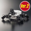 「KXR-L4T-R Ver.2アカデミックパック」に、無線コントローラー「KRC-5FH」と「予備バッテリー」をセットしました。組立て後すぐに無線操縦ができます。予備バッテリーが付いているので、長時間動かすことができます。 ＜パック内容＞ ・03131 KXR-L4T-R カメ型・ローバー型 Ver.2　×1 ・03099 KRC-5FH　送受信機セット　×1 ・02335 ROBOパワーセルEタイプ6N-800mAh Ni-MH　×1