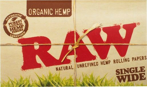 楽天GRASS ROOTSRaw organic single wide （ロウ オーガニック　シングル 100枚入）