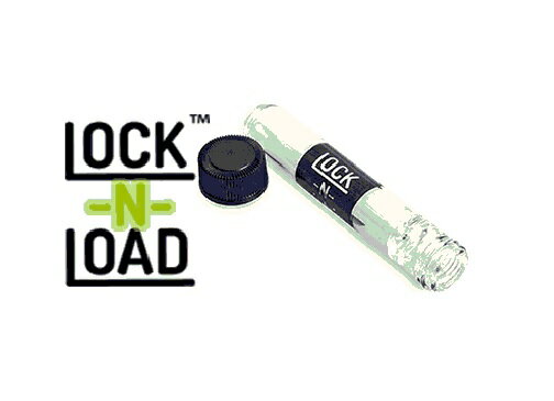 【喫煙具　手巻きタバコ】'Lock N Load' Glass Chillum　ワンヒッター