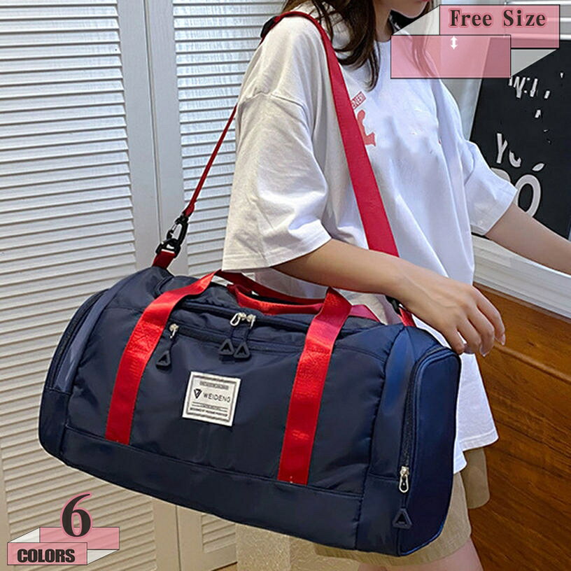 Boston Bags - 旅行バッグ レディース 軽量 大容量 一泊 かわいい 軽い 可愛い 旅行 バッグ 1泊2日 ボストンバッグ 旅行カバン 修学旅行 通勤 大人 おしゃれ かわいい ボストンバッグ 乾湿分離 シューズ収納 ジムバック 3WAY 多機能 gratiahome