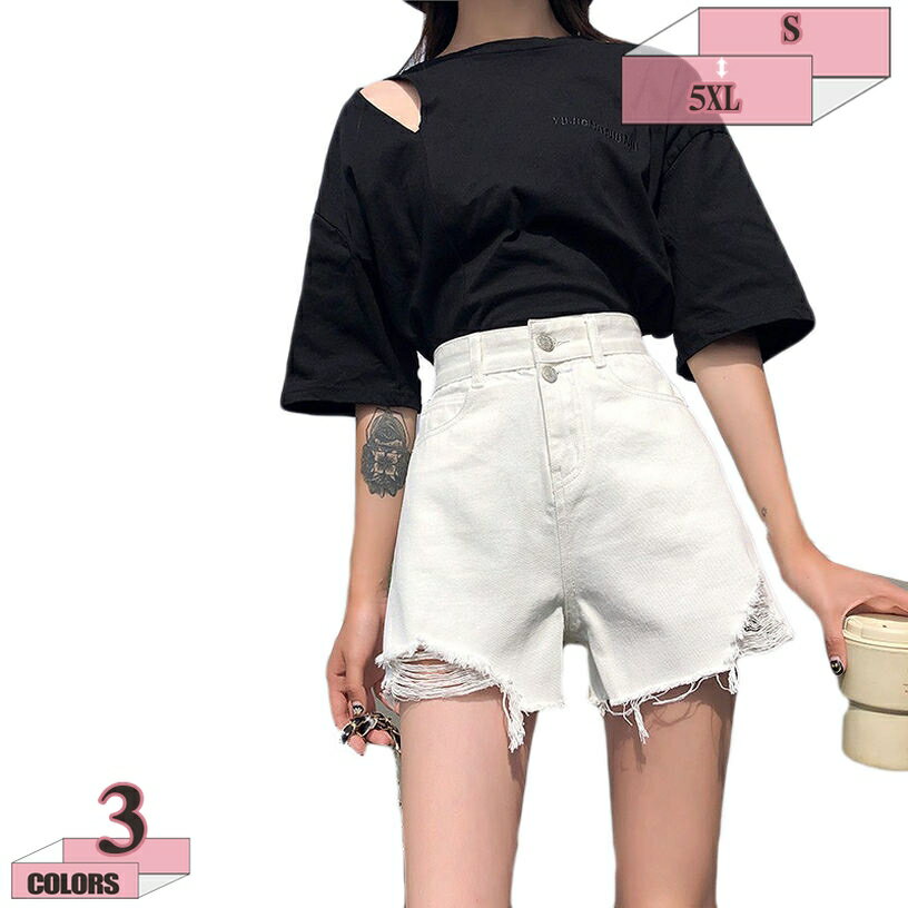 ショートパンツ ショーパン 短パン レディース ハーフパンツ ハイウエスト 春パン カジュアル ゆったり 夏服 体型カバー シンプル 大人 女性用 大きいサイズ おしゃれ 黒 無地 スポーツ ショートパンツ gratiahome