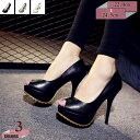 オープントゥ サンダル パンプス ヒール 12cm ハイヒール 上品 オフィス レディース キャバ 痛くない 20代 30代 40代 楽チン 柔らか 走れる 結婚式 歩きやすい 厚底パンプス ピンヒール パーティー 二次会 成人式 同窓会 gratiahome