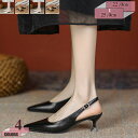 760円OFFクーポン ローヒール ヒール3/5cm ピンヒール パンプス ストラップ ポインテッドトゥ 小さいサイズ 大きいサイズ レディース 靴 女性 春夏 疲れない かわいい 歩きやすい サンダル パンプス おしゃれ 美脚 gratiahome