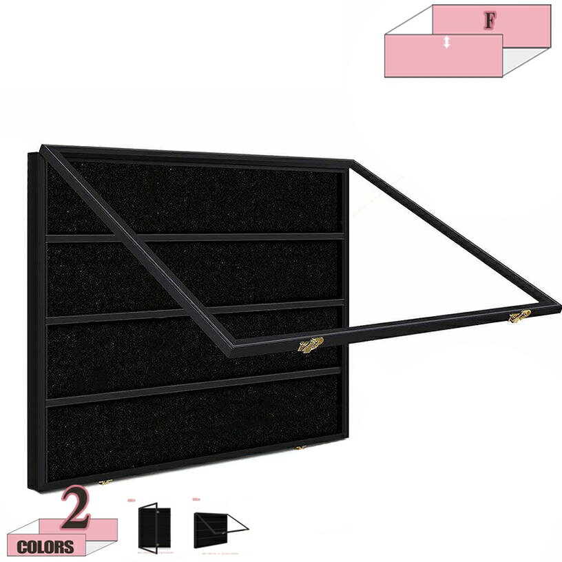 壁掛け ディスプレイケース 木製 カード収納 カード対応 コンパクト 展示台 おしゃれ 卓上収納ケース ..