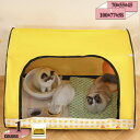 300円OFFクーポン 小型犬 猫 ペット ソフトクレート ペットサークル 折りたたみ メッシュサークル 犬猫兼用 猫の分娩室 ケージ 室内 メッシュ 屋根付き...