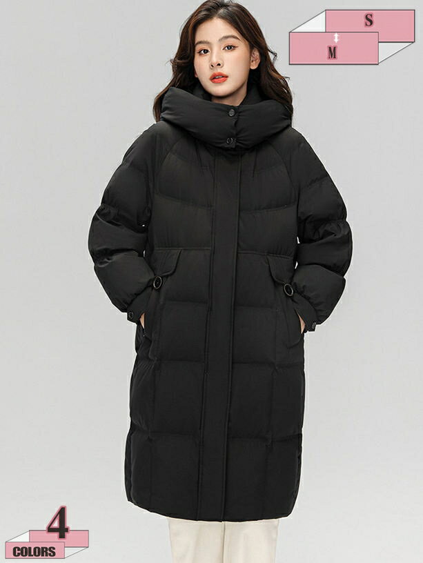 2000円OFFクーポン 秋冬 コート ダウンジャケット レディース ダウンコート 厚手 ロング丈 大人 シンプル きれいめ 上品 体型カバー あったか 女性用 着痩せ アウター 防寒着 通勤 OL 20代 30代 体型カバー トップス ジップアップ gratiahome