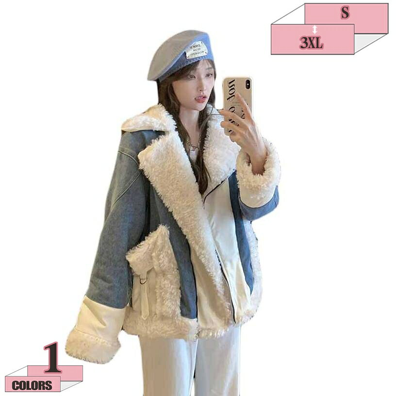 1000円OFFクーポン ボアブルゾン ボアジャケット ボアコート ジャケット レディース アウター ボア ブルゾン もこもこ ふわふわ おしゃれ 防寒コート 秋物 冬 ゆったり アウトドア 暖かい ポケット あったか 大人 女性用 通勤 通学 gratiahome
