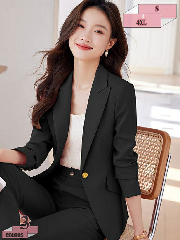 スーツ 上下 2点セット レディース パンツスーツ ジャケット パンツ セットアップ ロング丈 フォーマル 着痩せ おしゃれ シンプル ファッション お出掛け 通勤 入学式 卒業式 面接 洗える 入園式 ビジネススーツ お呼ばれ 無地 gratiahome