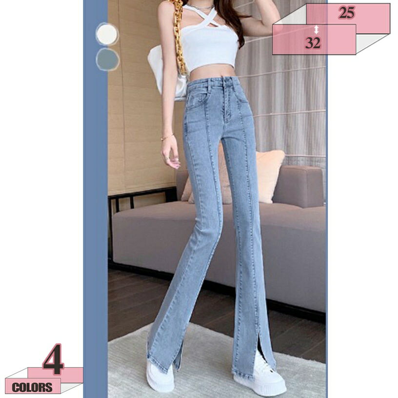 1000円OFFクーポン ロングパンツ レディース ゆったり ワイドパンツ 無地 サイドスリット おしゃれ ガウチョパンツ フレア ハイウェスト ボトムス フレアパンツ デニムパンツ 夏 ズボン 美脚 カジュアル 春 夏 秋 通学 通勤 ブラック 黒 gratiahome