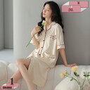 760円OFFクーポン ルームワンピース パジャマ ネグリジェ ルームウェア 半袖 夏 ミモレ丈 レディース 柔らかな肌触り 部屋着 モダール綿 伸縮性 寝間着...