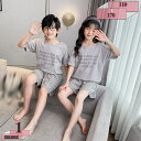 1000円OFFクーポン ベビー パジャマ 薄手 半袖 長ズボン 前開き ボタン 綿 ガーゼ キッズ ルームウェア 女の子 男の子 部屋着 上下セット 子供服 ...