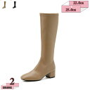 1000円OFFクーポン ブーツ ロングブーツ レディース 大きいサイズ ジョッキーブーツ ローヒール エナメル サイドジッパー スクエアトゥ 美脚 ジョッキー...