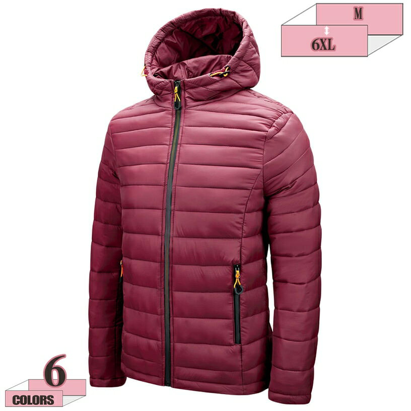 1000円OFFクーポン 中綿 ジャケット ダウンジャケット メンズ 撥水 防寒 保温 軽量 軽く肌触りやわらか..