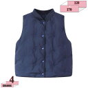 1670円OFFクーポン 冬 子供服 ダウン90% ベスト キッズ ノースリーブ 子供服 ジュニア 女の子 袖無し ベスト ジャケット ベーシック インナー 刺...