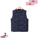 760円OFFクーポン ダウンベスト ダウン90%ベスト キッズ ベビー服 子ども アウター 防寒ベスト 刺繍 男の子 女の子 スナップボタン 保温 インナー ...