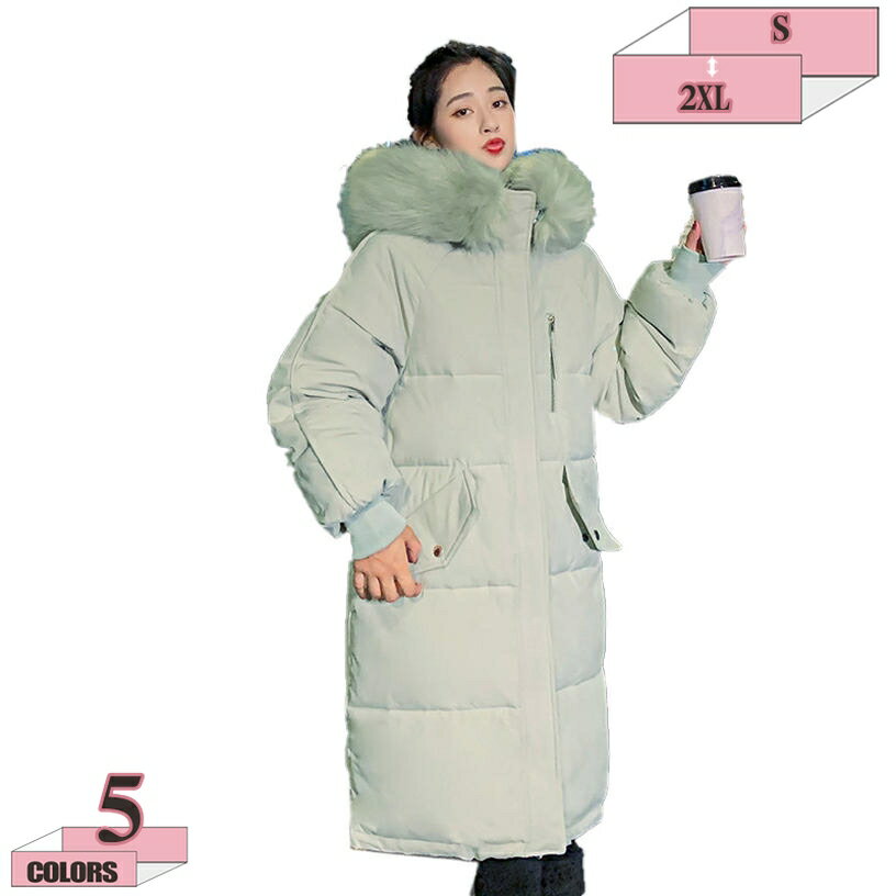 777円OFFクーポン ダウンジャケット レディース 厚手 中綿ダウンコート ミディアム丈 フェイクファー あったか 大きいサイズ アウター 冬物 中綿コート 防風 保温コート フード付き 取外可 エコファー おしゃれ Aライン 寒さ対策 20代30代40代 gratiahome