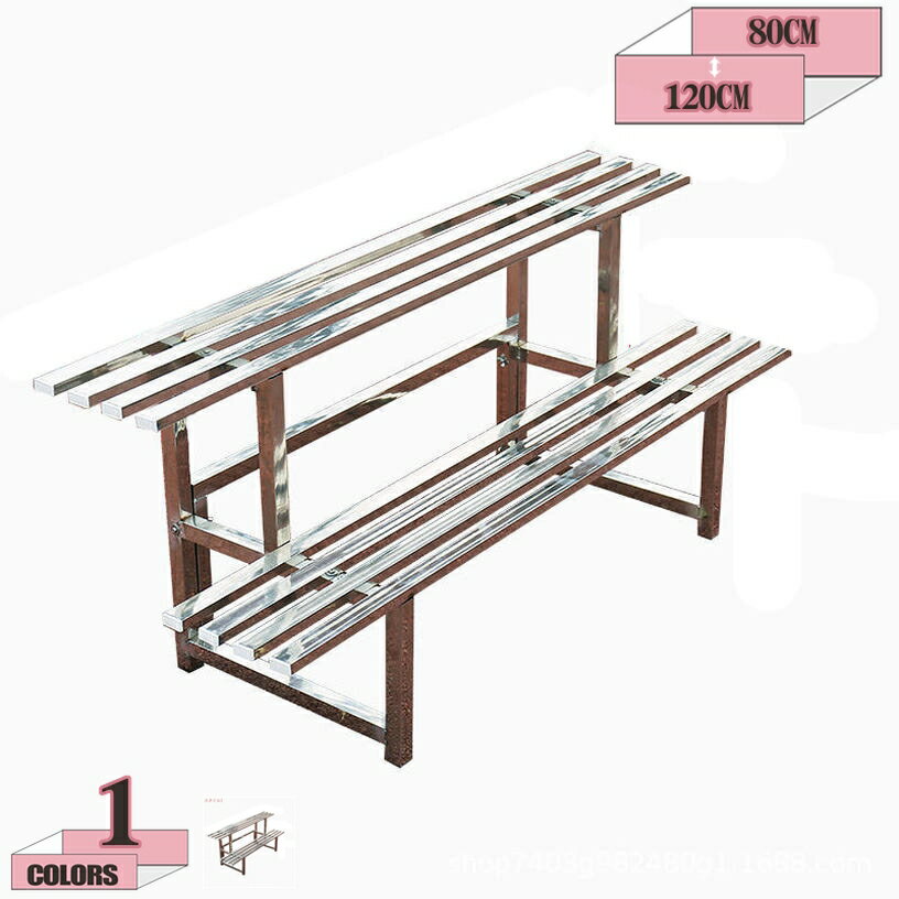 フラワースタンド 植木鉢スタンド ガーデンスタンド プランターラック ステンレススタンド 多機能屋外および屋内ガーデニングスタンド 庭 リビングルーム バルコニー 玄関 飾り 室内屋外 おしゃれ 組み立てが簡単 gratiahome