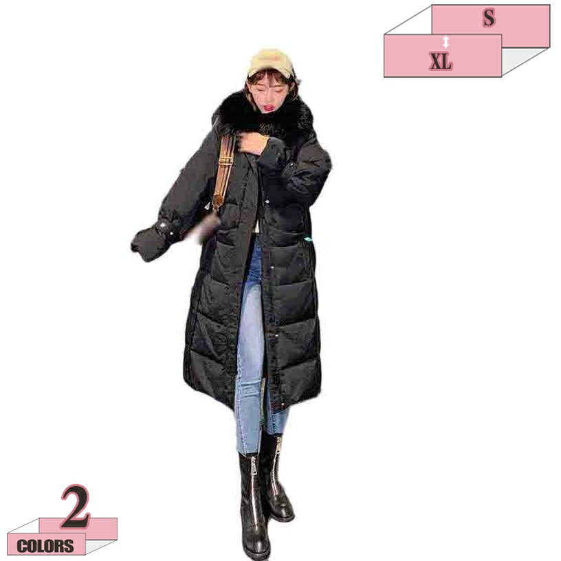 777円OFFクーポン ダウンジャケット ファーフード付 コート ロングダウンコート 冬コート キルティング 外套 アウター カジュアル ふわふわ おしゃれ ファッション 冬服 秋冬 保温 軽量 着痩せ レディース 女性 ギフト 防寒服 普段着 防寒 中綿コート gratiahome