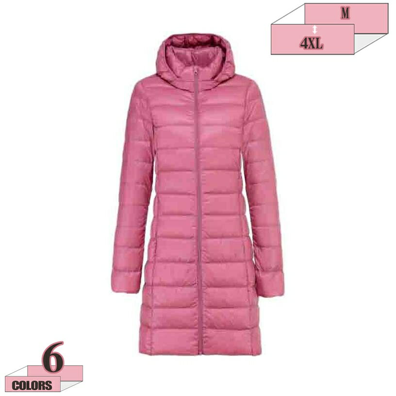 1000円OFFクーポン ダウンジャケット レデイース 軽量 ライトダウン コート春秋冬 防風 暖かい ロングコート 超薄い ダウンジャケット 取り外せるフード あったか 防寒 保温 ホワイトダックダウン ゆったり おしゃれ 通勤 軽い 防寒対策 大人可愛い gratiahome