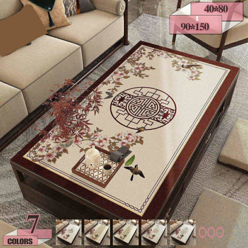 500円OFFクーポン 撥水加工 テーブルマット おしゃれ 耐熱 中華風 和モダン ダイニングテーブル シンプルでエレガントな空間を作る インテリア 柔らか テーブルクロス 防水 防油 滑り止め お手入れ簡単 gratiahome