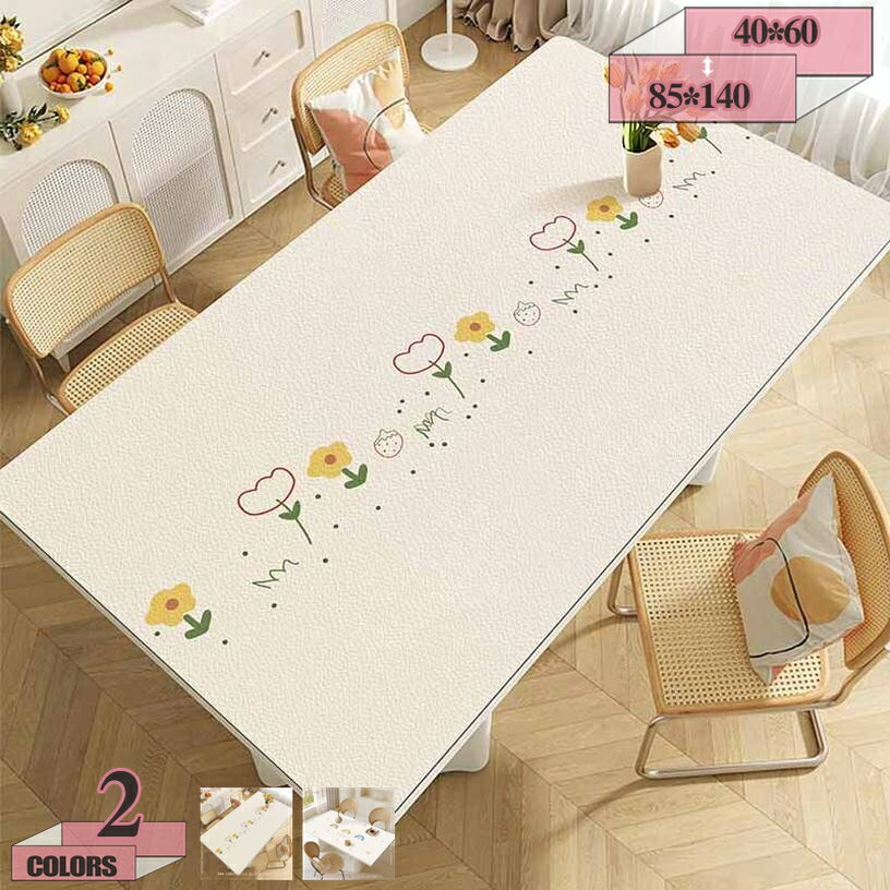 500円OFFクーポン テーブルクロス 防水 防油 耐熱 滑り止め テーブルマット 北欧風 テーブルマット 汚れ防止 傷つき防止 食卓カバー デスクマット 家庭用 シンプル ダイニング おしゃれ 北欧 撥水 gratiahome