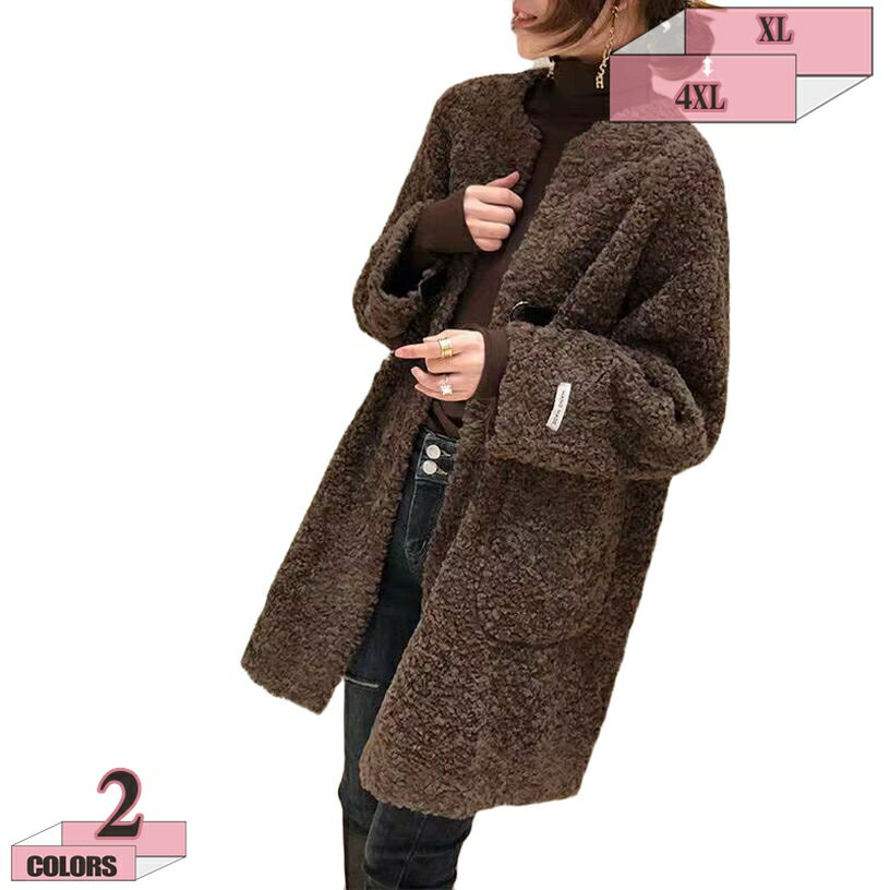 ボアジャケット レディース ボアブルゾン アウター 秋 冬 ゆったり ボア コート もこもこ フリース ジャケット 防寒コート カジュアル アウトドア ブルゾン 暖かい フード付き 通学 通勤 ファッション アウトドア gratiahome