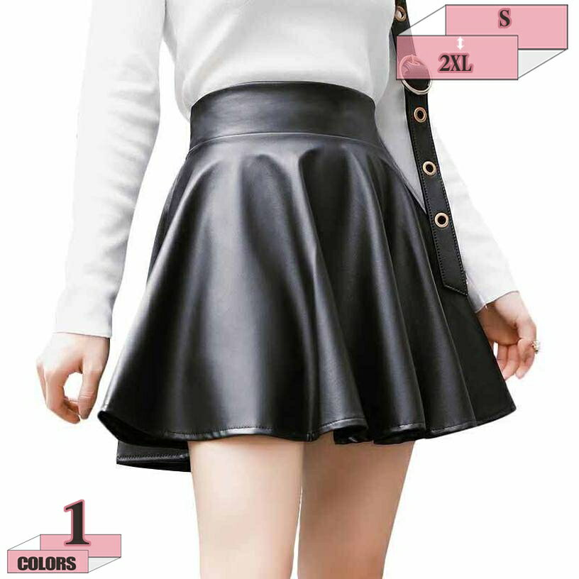500円OFFクーポン スカート レディース ミニ丈 プリーツスカート 冬 春 光沢感 ゴム ミニスカート 大きいサイズ 無地 Aライン ハイウエスト 通学 大人 かわいい ひざ上丈 シンプル 高見え Skirt きれいめ カジュアル 脚長 華奢 gratiahome
