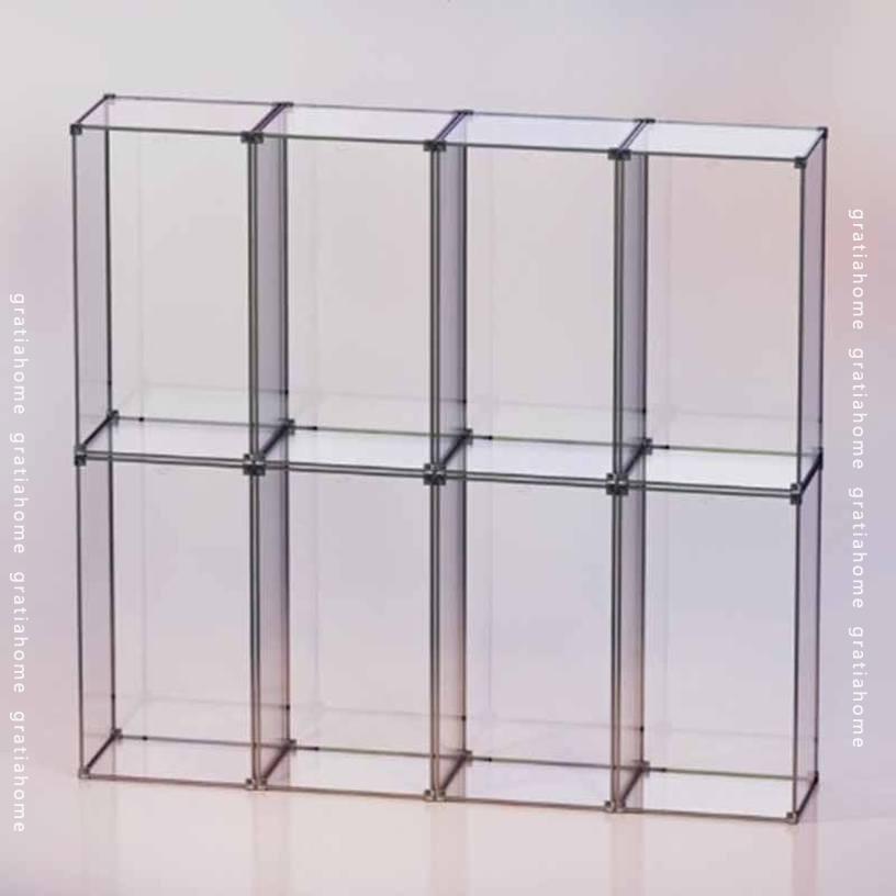500円OFFクーポン 透明 収納ボックス ホビー用 モデルケース フィギュア おもちゃ 防塵 アクリルカバー 展示ボックス コレクション ディスプレイ 多サイズ アクリル 模型 展示 収納 ショーケース 頑丈 組み立て簡単 gratiahome 3