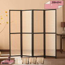 2000円OFFクーポン パーテーション 間仕切り 1連 折りたたみ 竹製 仕切り ついたて 衝立 屏風 スクリーン インテリア 目隠し 高さ180cm 組立不...