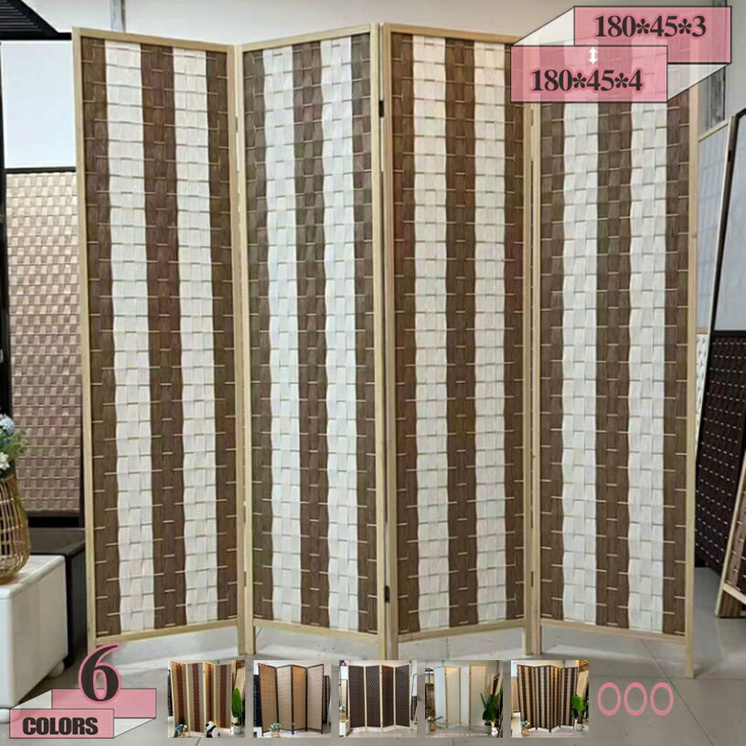 パーテーション 3/4連 高さ180cm ホワイト 白 北欧フレンチ おしゃれ かわいい 間仕切り 目隠し アンテ..