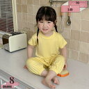 300円OFFクーポン パジャマ 2点セット キッズ ルームウェア 女の子 男の子 子供服 コットン 部屋着 上下セット 半袖Tシャツ ボーイズ 日常着 ロング...
