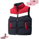 1670円OFFクーポン キッズ 子供服 中綿ベスト 冬 冬服 防寒ベスト スタンドカラー 無地ベスト ポケットベスト 男の子 女の子 あったか ポケット 前開...