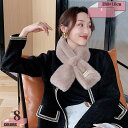 760円OFFクーポン ティペット レディース 差し込み 暖かい おしゃれ かわいい 防寒 冬 マフラー あったかグッズ 結ばなくてOK 首に巻い 厚手 無地 ...