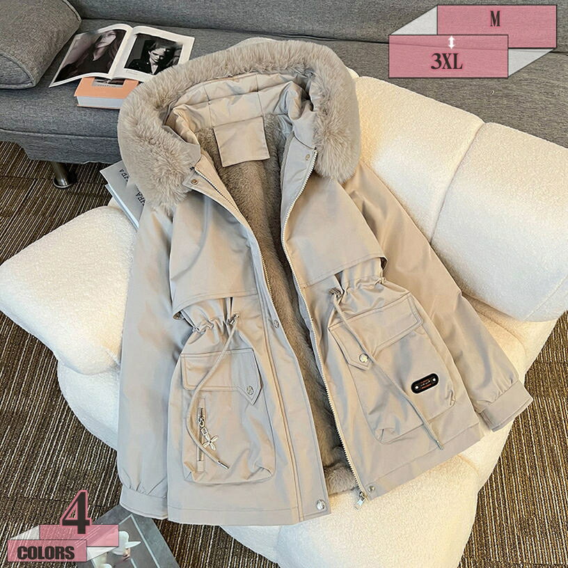 777円OFFクーポン ダウンジャケット ロングコート ダウンコート アウター ファーコート レディース 大きいサイズ 軽量 ロング ミディアム丈 Aライン ダウンコート 秋冬 暖かい 冬服 毛皮 ファー フード付き20代 30代 40代 50代 韓国ファッション gratiahome