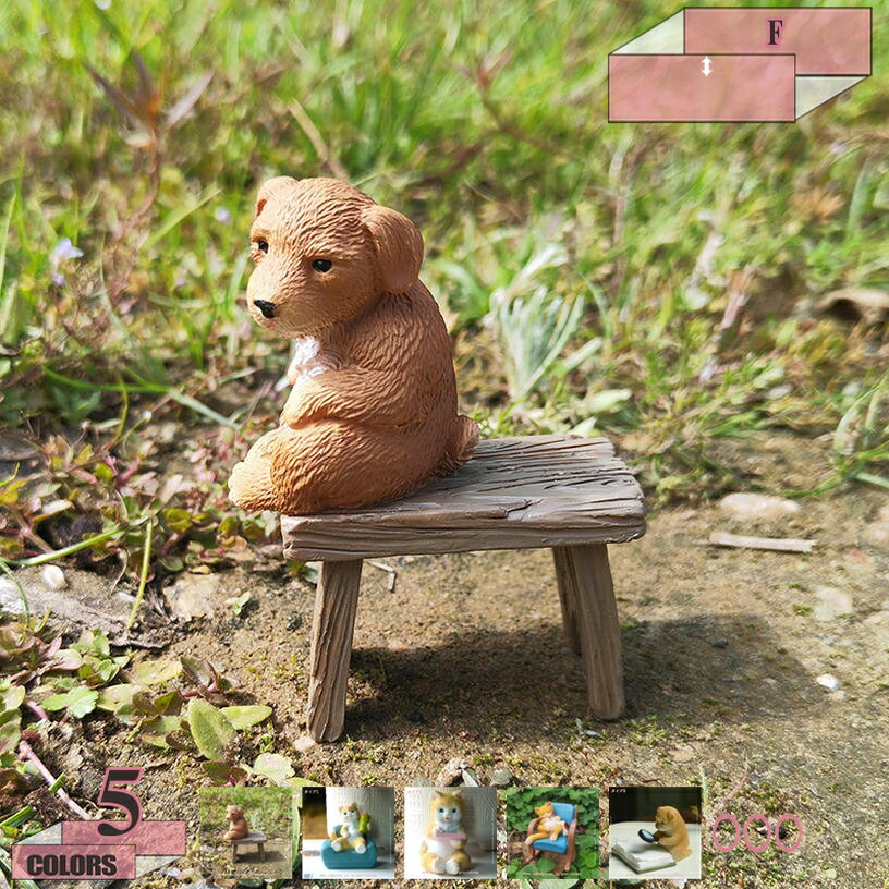 China Ornaments - 猫の置物 インテリア ガーデニング オーナメント 猫 好き な 人 へ の プレゼント 誕生日プレゼント 女性 レジン製 動物 置き物 インテリア 卓上 かわいい 猫の置物 飾り物 ギフト 最適なプレゼント gratiahome