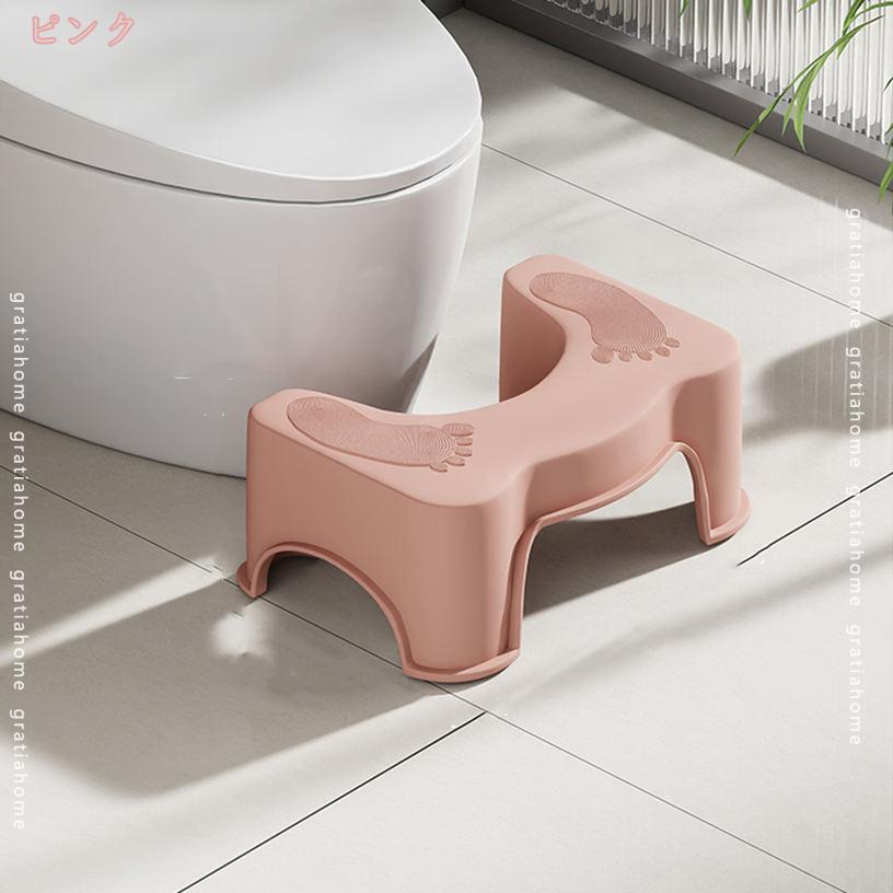 グラティアHOMEの760円OFFクーポン トイレ 踏み台 補助踏み台 多機能 シンプル ふみ台 トイレ踏み台 ステップ トイレトレーニング 無地 高さ17cm 足置き台 補助台 便座補助台 トイレふみ台 トイレステップ トイレオットマン 滑り止め付き オットマンスツール 場所取らない｜アングル3