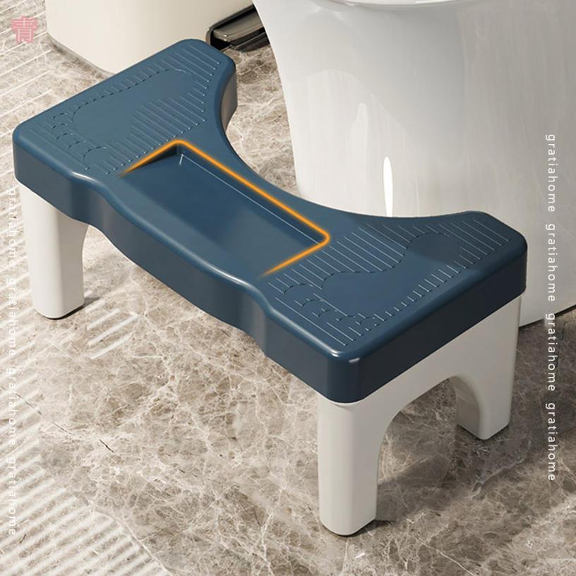 トイレ踏み台 補助踏み台 踏み台 ステップ 高さ17cm 多機能 補助便座 洋式トイレ用 シンプル トイレステップ 脚置きスツール 場所取らない インテリア 持ち運び便利 トイレトレーニング 1段 ステップ台 オットマン 組立簡単 gratiahome 3