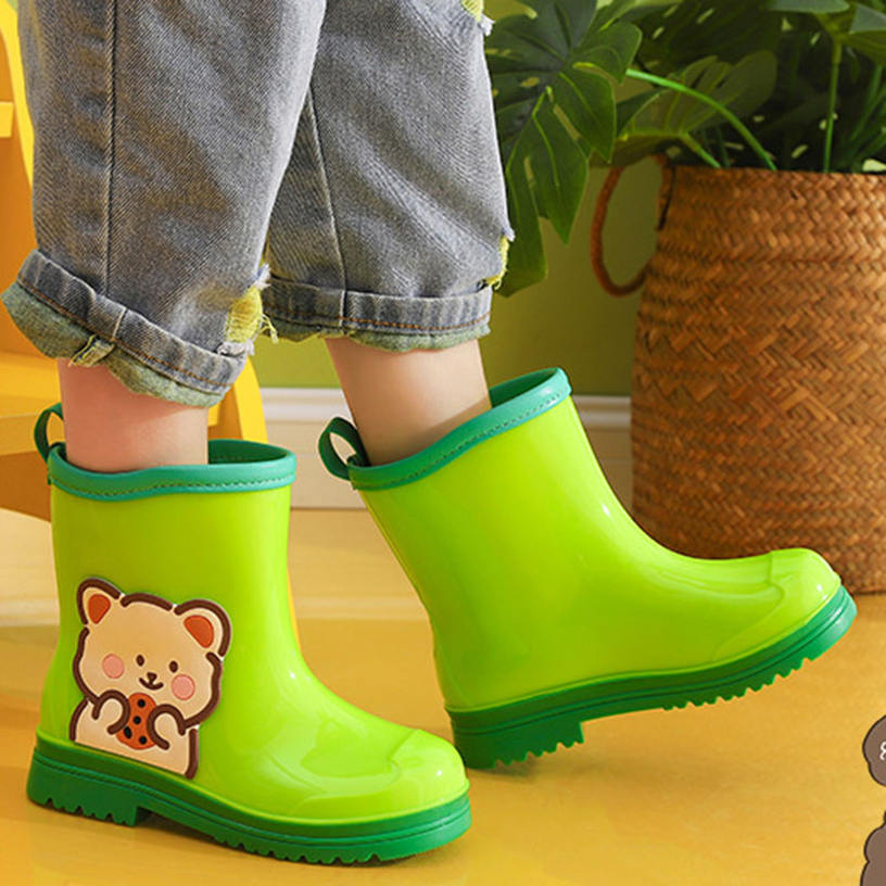 Boots, Rain Shoes - 長靴 レインシューズ レインブーツ 子供用 軽量 雨靴 雨具 靴 くつ リボン おしゃれ 可愛い キッズ こども 子ども 女の子 男の子 女児 男児 通園 通学 ボーイズレインブーツ ガールズレインブーツ 四季通用 プレゼント gratiahome