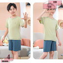 1670円OFFクーポン 子供 パジャマ キッズ 半袖 ルームウェア 夏 綿 肌触りがいい 寝間着 男の子 女の子 ジュニア 部屋着 上下セット Tシャツ ショ...