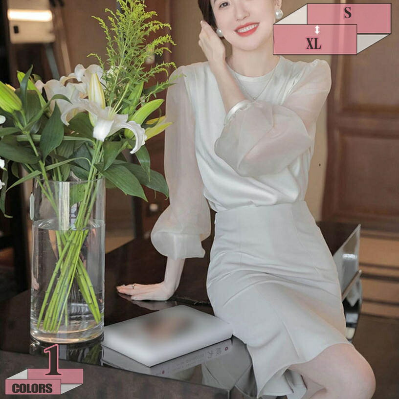 2000円OFFクーポン スカートスーツ セットアップ レディース 上下セット 2点セット 夏服 vネック 半袖 タイト スリット ロング丈 カジュアル 可愛い キレイめ 大きいサイズ 女装 美脚 シンプル 台形スカート 膝上 Aライン ファッション 制服 格子柄 gratiahome