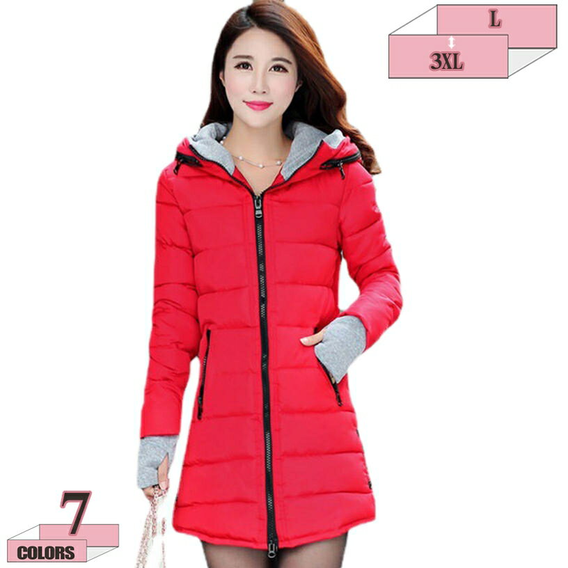 1000円OFFクーポン ダウンジャケット ロング丈 ダウンコート レディース コート ロング アウター 大人 ミセス フード付き コート 秋 冬 ジャケット コート 大きいサイズ 羽織り 無地 厚手 暖かい 20代 30代 40代 50代 韓国ファッション 女性 ギフト gratiahome