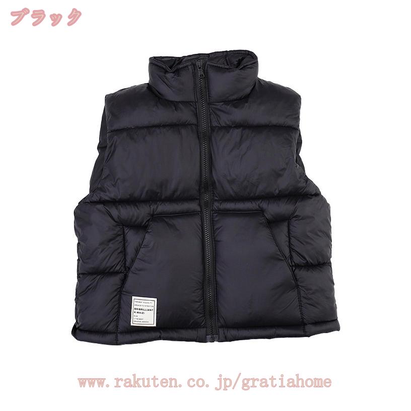 500円OFFクーポン キッズ 中綿ベスト コート ジャケット ベビー服 ダウンコート ダウンジャケット 秋冬 保温 防寒 暖かい ジップアップ ダウンベスト ジュニア 子供服 女の子 男の子 普段着 通園 アウトドア お出かけ プレゼント gratiahome