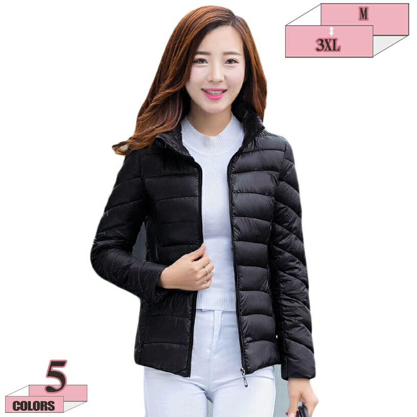 500円OFFクーポン ライトダウン レディース ダウンジャケット 体熱反射 暖かい 軽量 防風 防寒 ウルト..