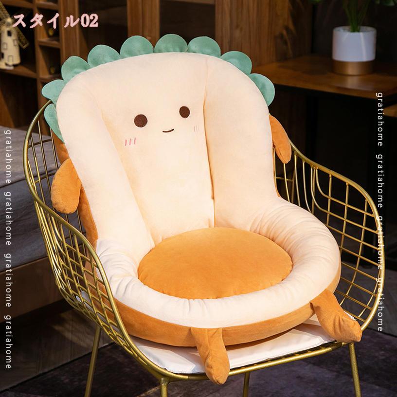 500円OFFクーポン 座布団 おしゃれ 可愛い クッション 背もたれ フロアクッション お尻が痛くならない 洗濯可能 座布団 在宅 お誕生日 プレゼント 低反発 椅子用クッション 北欧 シートクッション おしゃれ 体圧分散 座り心地 gratiahome [2]