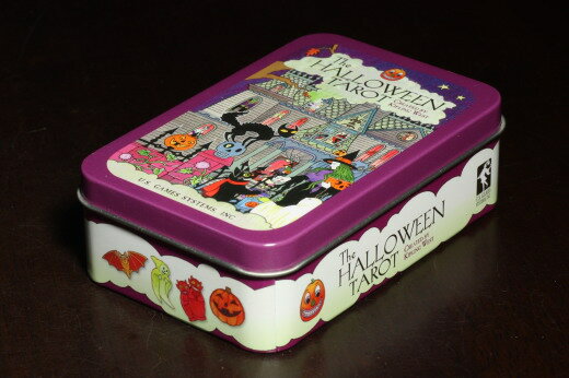  ハロウィン・タロット・缶入り　HALLOWEEN TAROT IN A TIN　タロットカード専門店