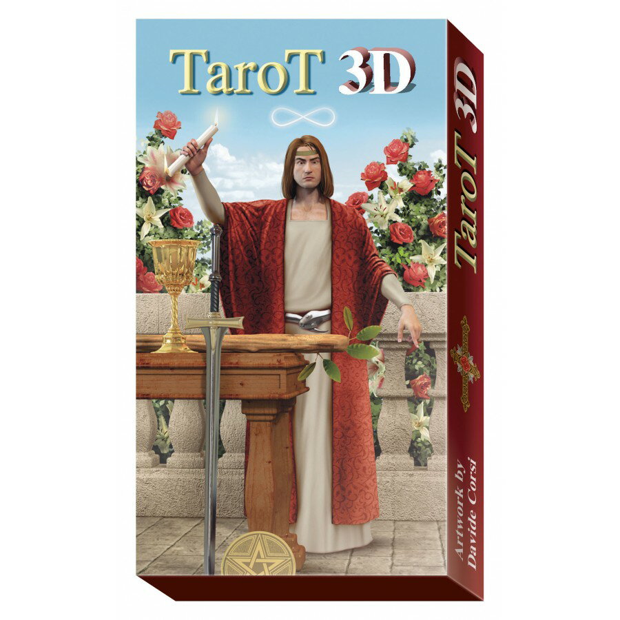 【正規品・直輸入】 3D・タロット　3D TAROT　タロットカード専門店