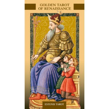 占い・開運・風水・パワーストーン, タロットカード  Golden Tarot of Renaissance (Estensi Tarot) 
