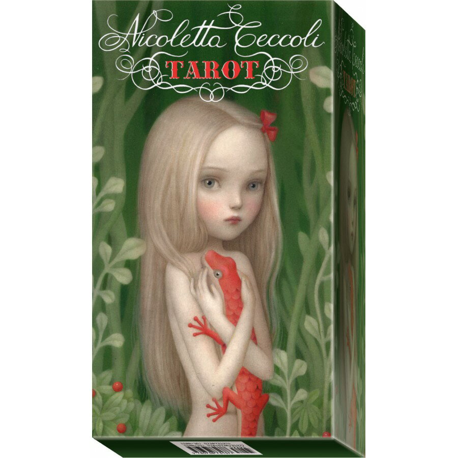 【正規品・直輸入】 ニコレッタ・チェッコリ・タロットNICOLETTA CECCOLI TAROT 　世界的に有名なセレブイラストレータ「ニコレッタチェッコリ」。個性的でおしゃれな人気タロットカードです！