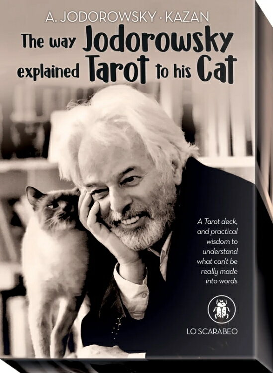 【正規品・直輸入】ホドロフスキー エクスプレイン タロット THE WAY JODOROWSKY EXPLAINED TAROT TO HIS CAT 猫の22枚組マルセイユ版タロットカード
