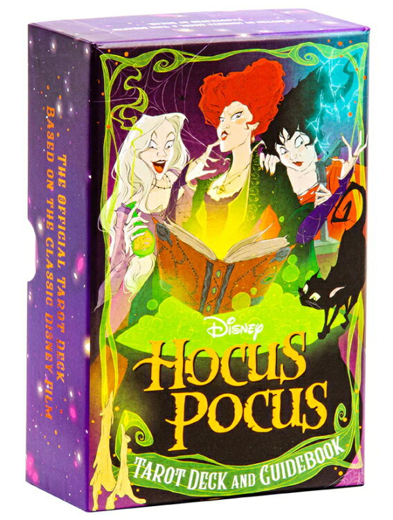 【正規品 直輸入】 ディズニー ホーカス ポーカス タロット アンド ガイドブック Disney Hocus Pocus Tarot Deck and Guidebook タロットカード